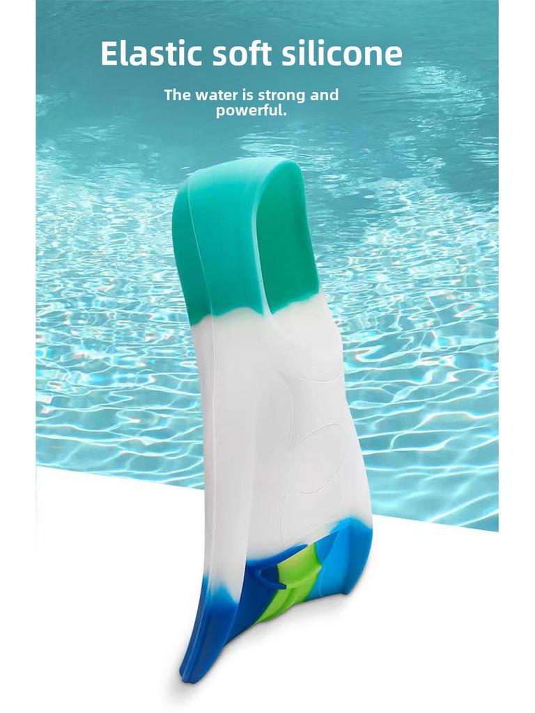 Силиконовые ласты для обучения плаванию для детей и взрослых – Короткие ласты для дайвинга