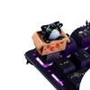 Милые Кошачьи Смоляные Кейкапы Персонализированные Совместимые с Cross Switch для Механической Клавиатуры DIY Запасные Аксессуары