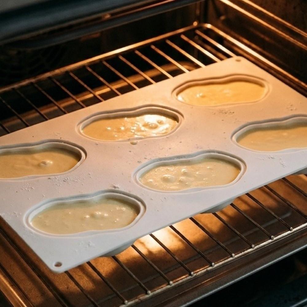 3D Mousse Cake Mold Flexible French Dessert Mold Dishwasher Safe Jelly Pudding Mold Kitchen