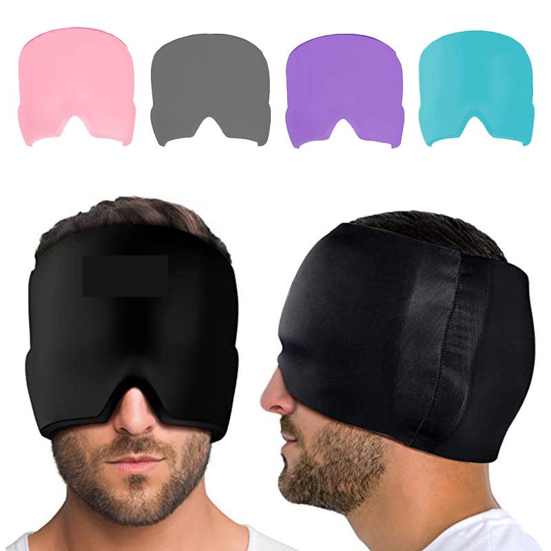 Повязка на голову Тепло Лед Облегчение Мигрени Гелевая Охлаждающая Повязка для Головы Терапия Облегчение Головной Боли