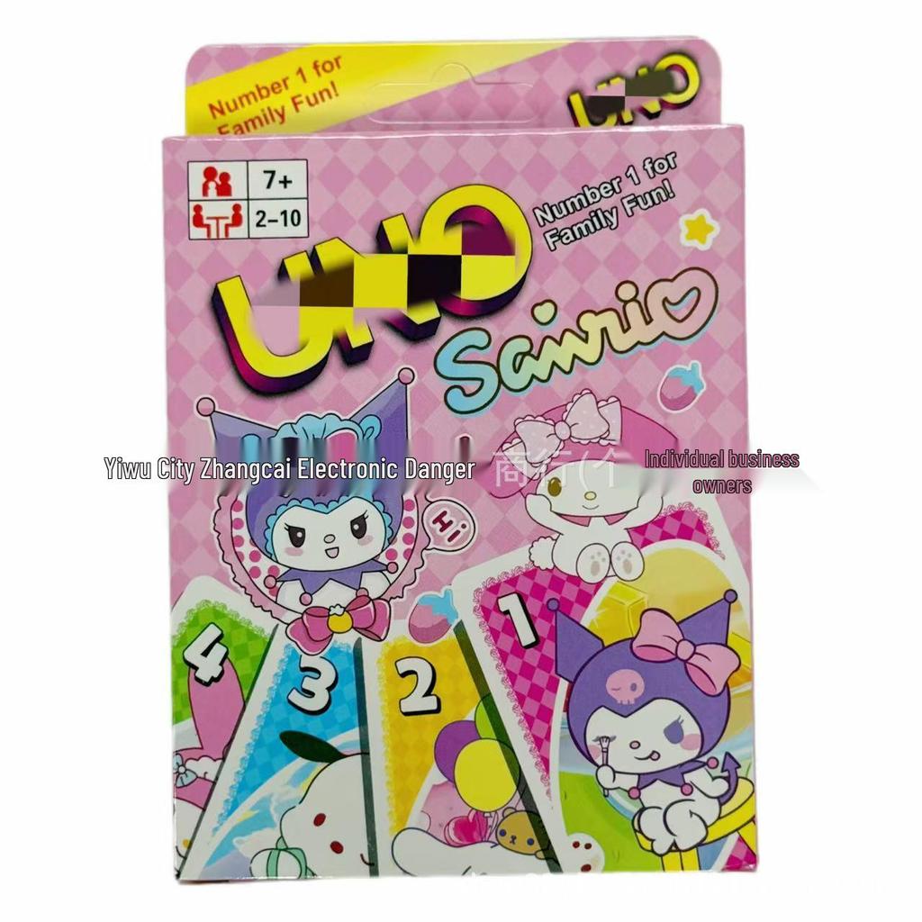 UNO Classic Multiplayer Cartoon Party Playing Cards Game