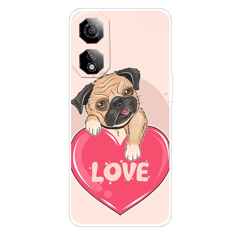 Чехол для ZTE Nubia Neo 2 5G 6.72" Модный Мягкий Силиконовый Задний Чехол для Телефона Nubia Neo2 5G Z2352N Чехол etui Fundas Милый