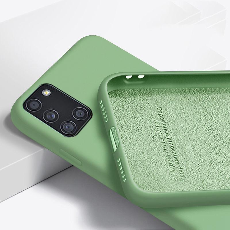 Жидкий силиконовый чехол для Samsung Galaxy A51 A71 A50 A53 A13 M31 M31S M51 M21 A12 A21S A32 A22 S21 S20 FE S22 Note 20 Ultra 10 S8 S9 S10 Plus.
