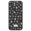 For iPhone 16e Case Cute Floral Pattern Printing Straight Edge TPU Phone Back Cover