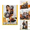 Adorable Gray Black Myth Wukong Plush Toy Doll For Kids Festival Gift 40cm 60cm 80cm