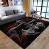 Horror Skulls Series Pattern Carpets for Living Room Bedroom Bedside Soft Halloween Party Decor Area Rug Parlor Sofa Mat