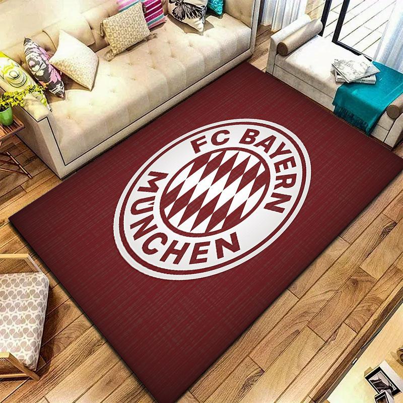 Ковер FC Bayern München для гостиной, спальни, дома, дивана, детской игровой, нескользящий коврик