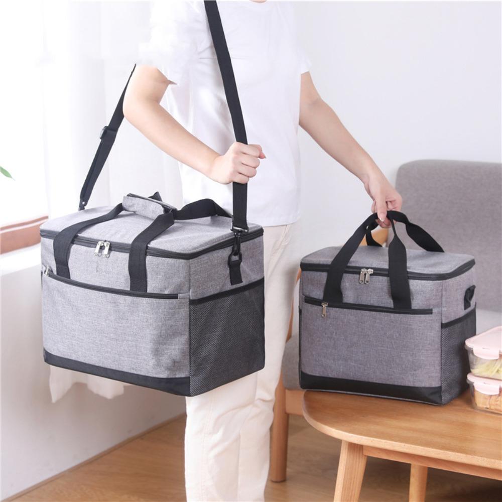 Сумка для пикника на 4-6 часов, сохраняющая тепло, переносная, термоизолированная, сумка для ланча, сумка для еды, кондитерские изделия