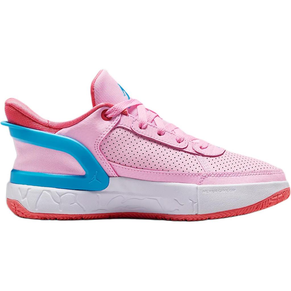 Air Jordan День 1 EasyOn GS Розовый пенопласт Детские кроссовки Розово-солевой Белый Синий-молния FQ1306-600