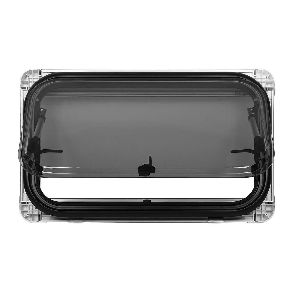 Окно для автодома L700 H400мм с сеткой и солнцезащитным козырьком, двухслойное акриловое стекло, защита от УФ-лучей, откидное окно для Mo