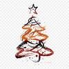 Christmas Minimalist Print Cross Stitch Christmas Day Iron On Heat Transfer Printing Vinyl Patches Sticker for Clothes DIY Appliques Washable Patches