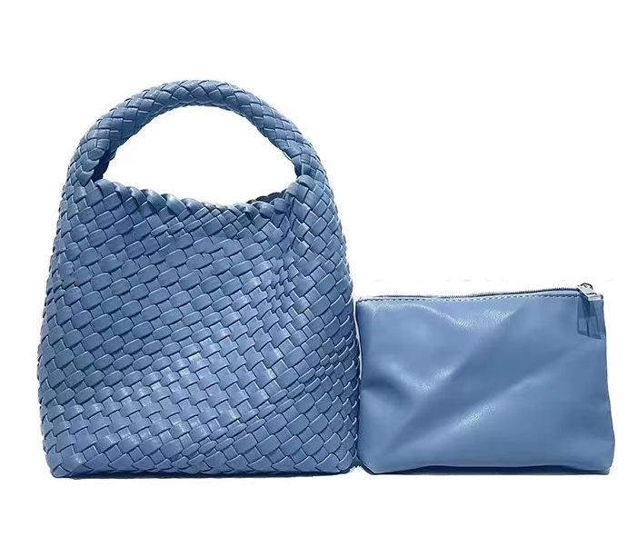 Женская сумка-ведро из мягкой кожи ручной работы весна/лето 2024 года — высококачественная сумка на одно плечо и сумка подмышкой