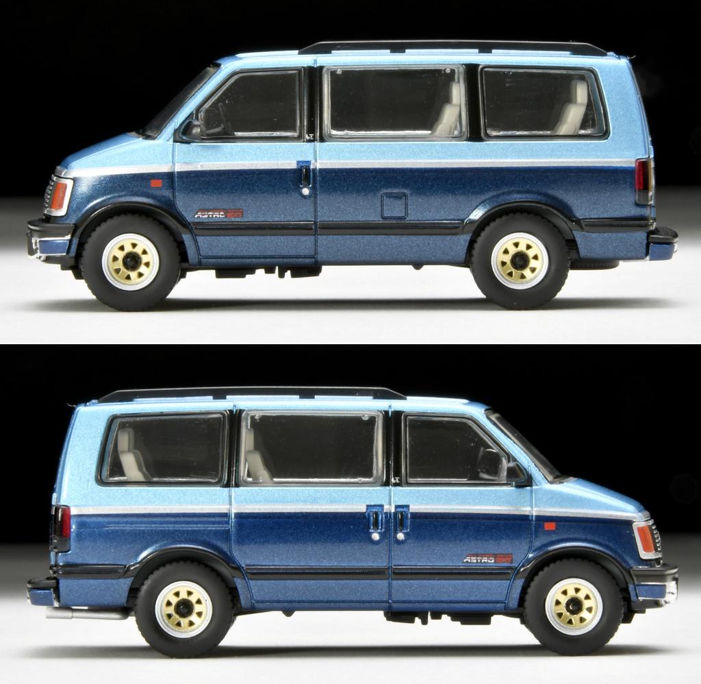 Tomica Limited Vintage Neo Chevrolet Astro LT AWD Light 94 Year Finished Product LV-N325b Blue/Navy