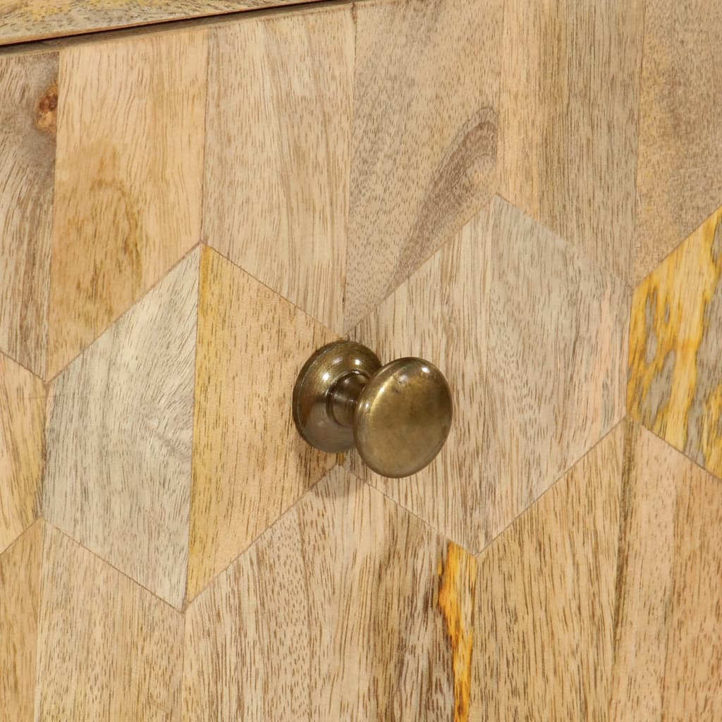 Drawer Chest 70 x 35 x 70 cm Solid Mango Wood