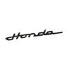Bookwarm 1 Piece Compatible Honda Classic Emblem Plating Cursive 8.5 X 0.9 Inches (215 X 23 Mm) (Black)