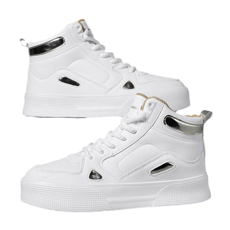 Большие размеры высоких ботинок осень и зима 45 Обувь для сёрфинга Guochao 46 Повседневная спортивная обувь для студентов 47 Увеличенные и утолщенные туфли для молодых мужчин