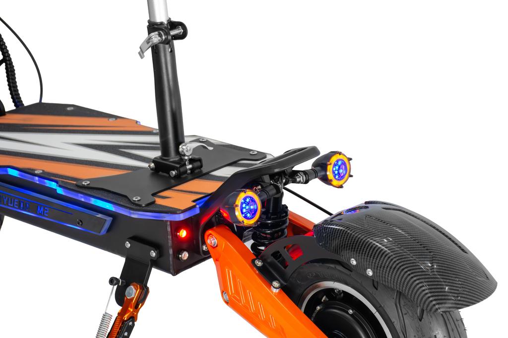 BOYUEDA M2 Electric Scooter – 5000W Dual Motors (10000W Peak)  72V 40Ah 12-inch Tires Hydraulic Brakes