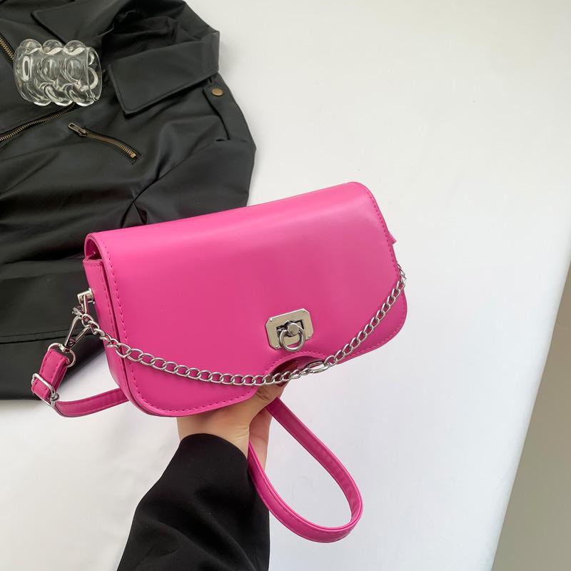 Casual Personalized Shoulder Bag Spring New Bag for Women Korean Version of Personalized Crossbody Bag Fashionable Simple Square Bag