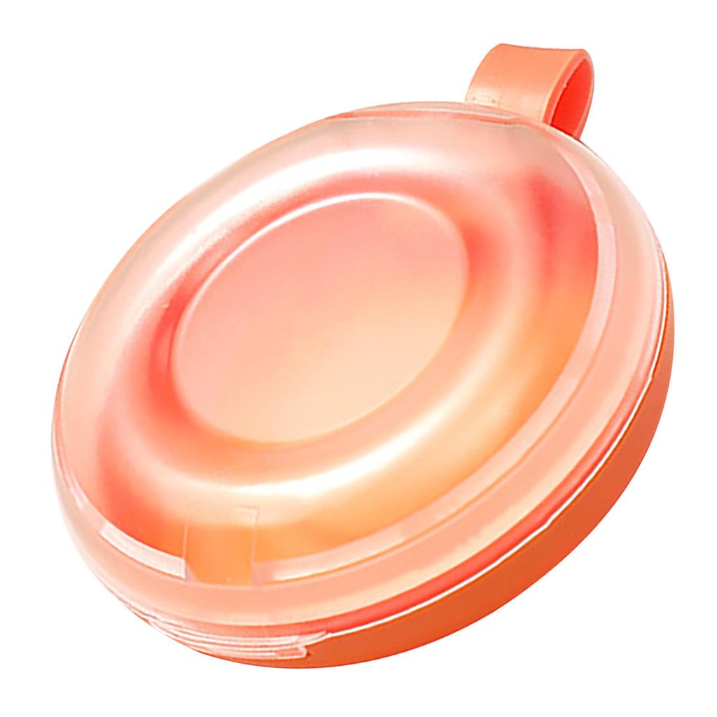 Dentures Braces Storage Box ABS Dust Prevention Orthodontic Retainer Storage Container Case Yellow