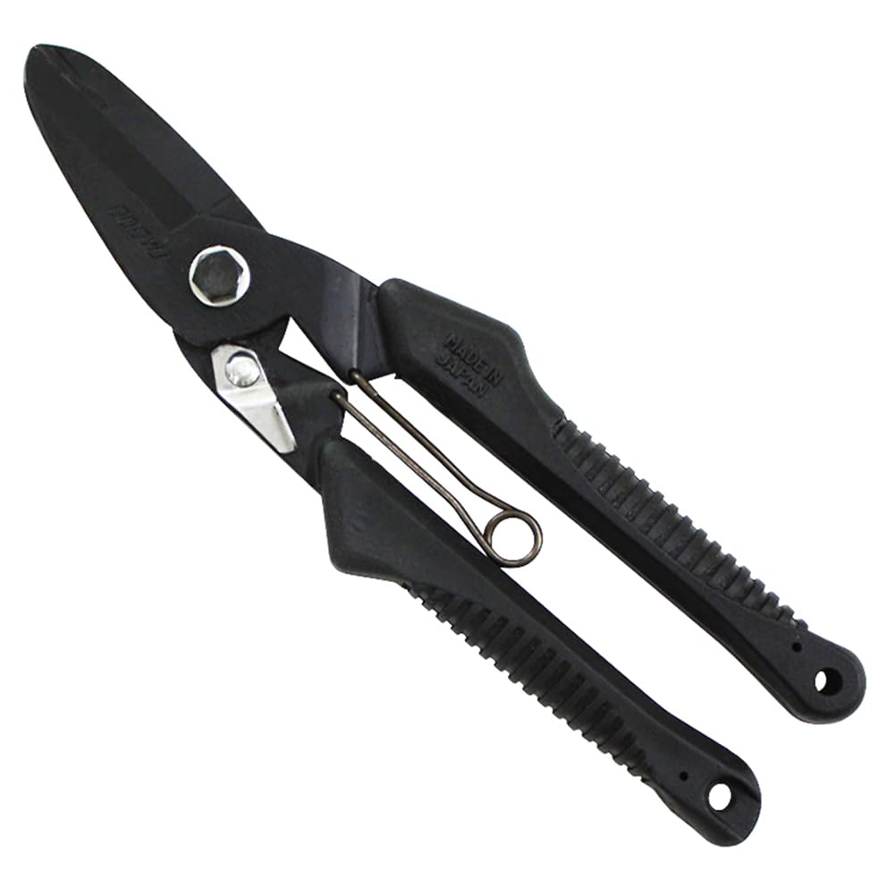 Dogyu Minivan Scissors (Case Included). Adjusted Blades, Black, 01108
