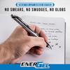 Ручка Pentel EnerGel RTX выдвижная гелевая, средний стержень, ассорти чернил, серебристый корпус, (0.7mm) Линия, (BL77BP12M)