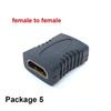 Male To Female Converter Adapter 90 270 Degree Right Angle 4K HD Connector Projetor Laptop HDMI-Compatible Extende