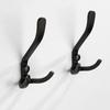 Настенный крючок для полотенец, вешалка для одежды, крючок для пальто, вешалка для халата, вешалка для спальни, вешалка для ванной, вешалка для сумки, ключей, шляпы, металлические крючки