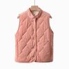Vest for Women Cotton Autumn Winter Sleeveless Tops Padded Vest Oversize Thickened Down Casual V-neck Vest