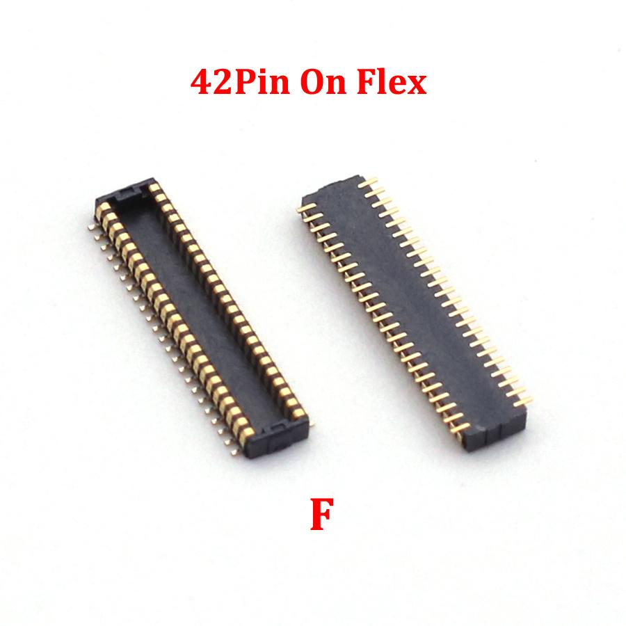 2pcs For IPad 7 8 9 Pro 10.2 7th 8th 9th A2270 A2602 A2197 A2198 42 54 Pin Touch LCD Display Screen FPC Connector Plug Board