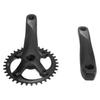 Bicycle Crankset Aluminium Alloy 36T Chain Wheel 104BCD Squared Hole Crank for 7?12S Mountain Cycling