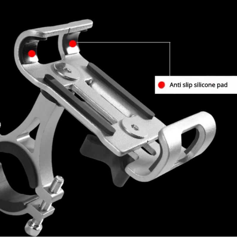 Держатель для мобильного телефона с вращающимся держателем для мобильного телефона на мотоцикле из алюминиевого сплава