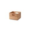 Прямоугольная плетеная корзина MUJI, штабелируемая, ротанг, большая V Прибл.. Ш35 x Г36 x В24см 18021826 Корзина