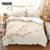 Комплект пододеяльников из 3 предметов, 3D комплект постельного белья с рисунком ветки и цветка, мягкий, удобный, дышащий пододеяльник, для декора спальни, гостевой комнаты