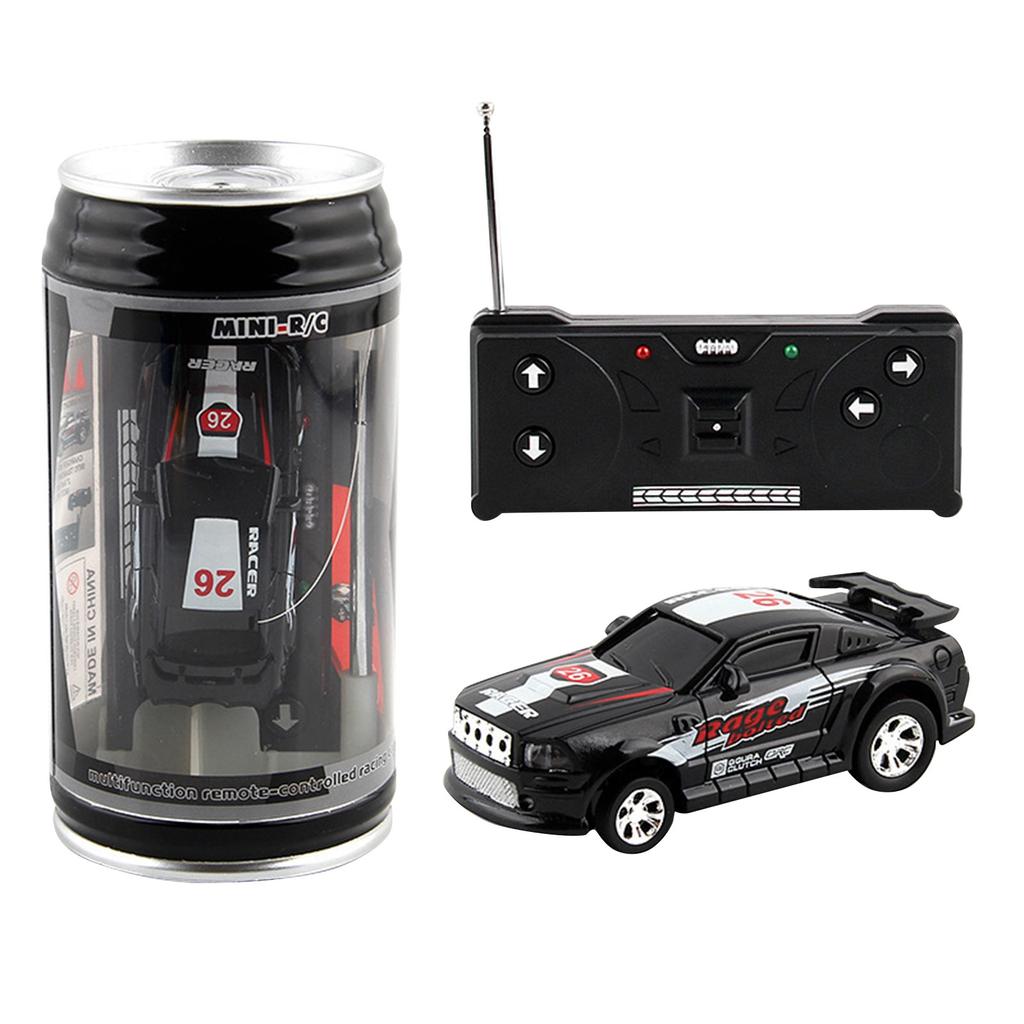 Маленький радиоуправляемый автомобиль, микро-автомобиль с блокировщиками, дизайн банок, креативное моделирование гоночных автомобилей, игрушечный автомобиль с дистанционным управлением для детей на день рождения