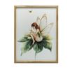 Poster Magic Fairy On Green Leaf Poster Magic Fairy On Green Leaf, 70X100 Cm, Frameless, Matte Paper 230 Gsm