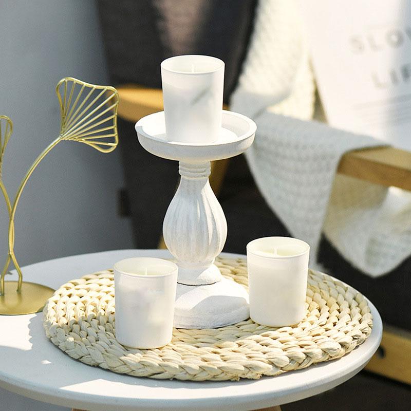 Living Room Restaurant Decoration Photography Props Wooden Powder Pressed Film Blank Ornament