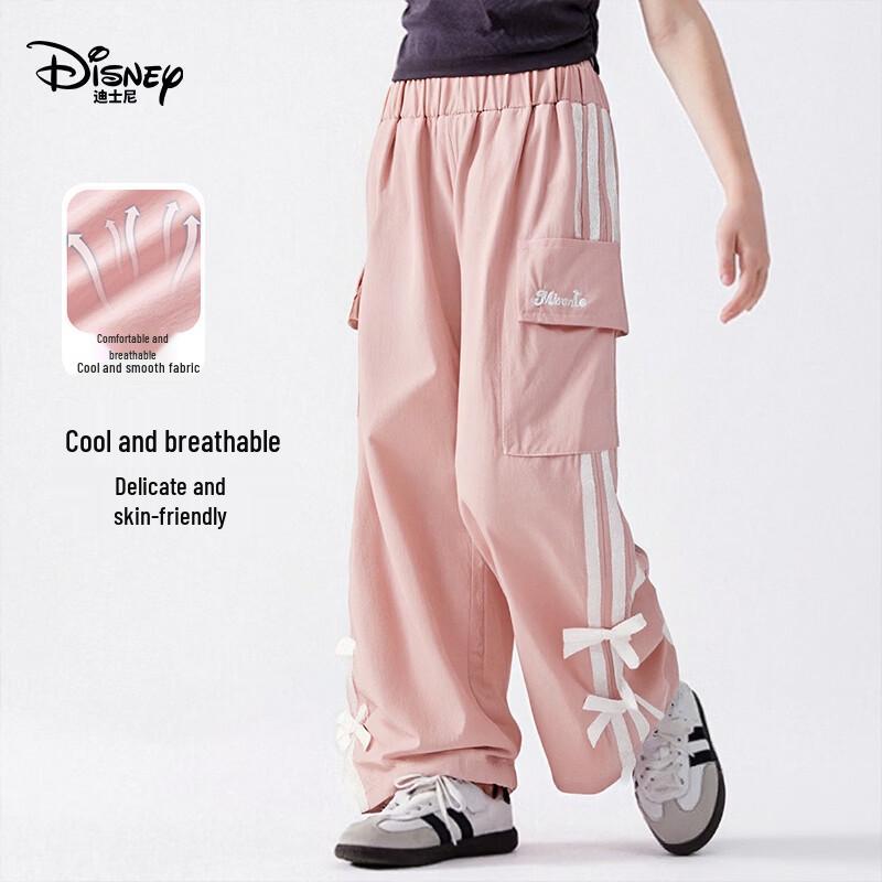 Летние свободные брюки-карго для девочек Disney