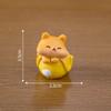 Adorable Resin Fat Cat Figurine Blind Box Cute Cartoon Miniature Animal Decor