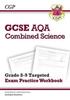 Книга GCSE Combined Science AQA Grade 8-9 Targeted Exam Practice Workbook (includes Answers)