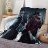Game Resident Evil Throw Flannel Throw Blanket: Soft Kid-Friendly Warm Anti-Static All Season Washable Couch Bed Home