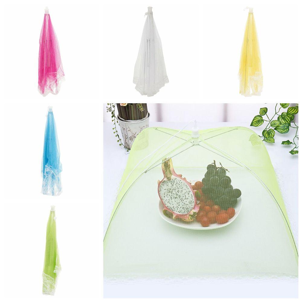 Сетчатый зонт от летающих насекомых для кухни Защита продуктов питания Фрукты Чехол для продуктов Тень для овощей Капюшон