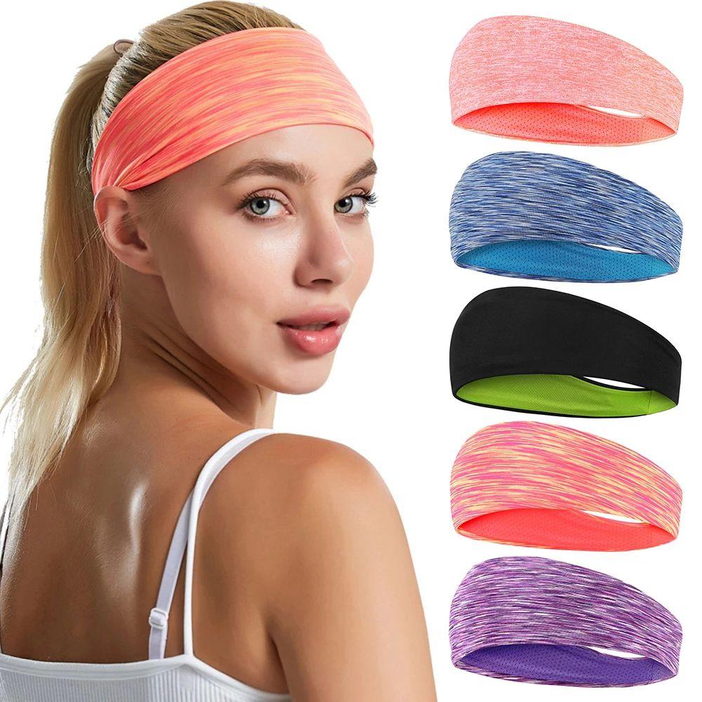 Повязки Спортивные на открытом воздухе Эластичная повязка на голову Спортивная повязка на лоб Спортивные повязки на волосы Эластичная повязка на лоб Повязка на голову