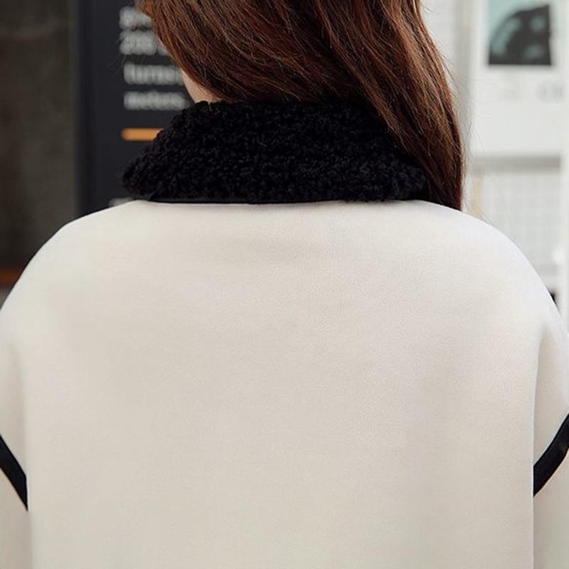 Jacket Women's Fall and Winter Short Loose Padded Thickened Warm Jacket Versatile Comfortable Casual High Collar Jacket