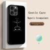 Модный Чехол Для Телефона С Крутым Логотипом Трэвиса Скотта Для iPhone 17 16 15 14 13 12 Plus Pro Max Высококачественный Роскошный Magsafe Овчина