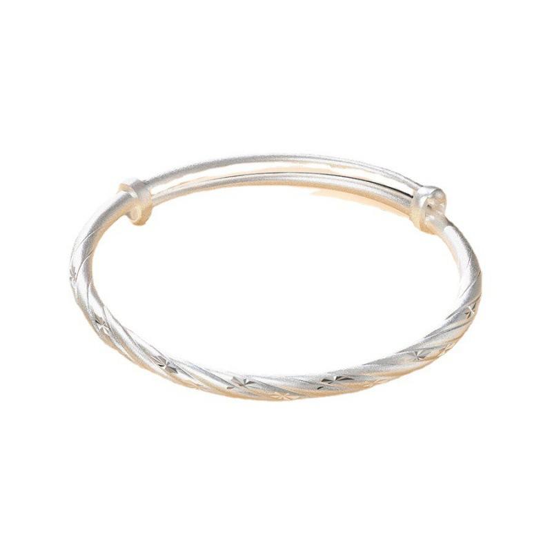 Zuyin 9999 Браслет Full Sky Star Transit Женский браслет из чистого серебра Метеоритный дождь Свет Роскошный древний метод Серебряный браслет Подарок на день Святого Валентина