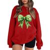Women's Casual Round Neck Long Sleeved Pullover,Christmas  Printed Top, Long Sleeved Hoodie