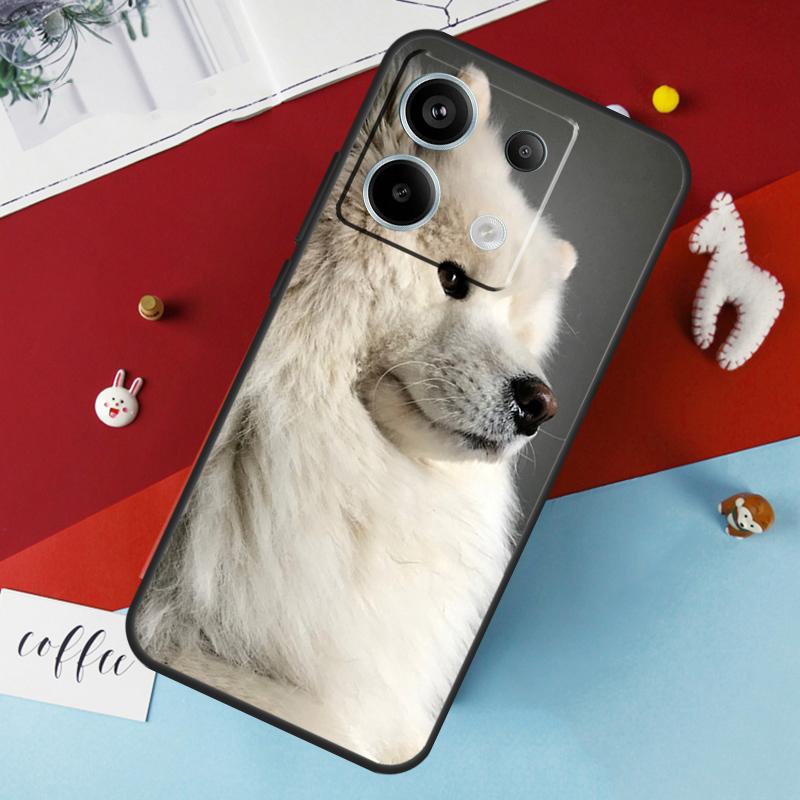 Чехол с изображением щенка самоеда для Xiaomi Redmi Note 12 11 10 9 8 13 Pro Plus 12S 11S 10S 9S 10A 9C 10C 12C 13C