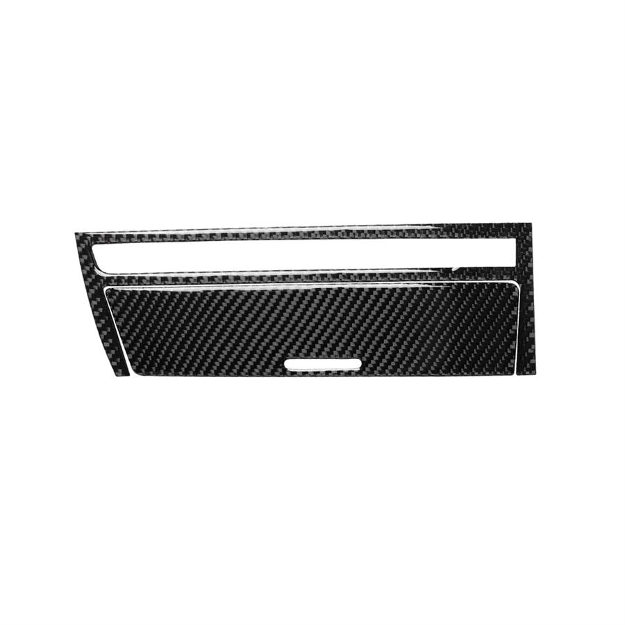 2x Carbon Fiber Look Interior Central Cover Trim For BMW 3 Series E46 1998-2005