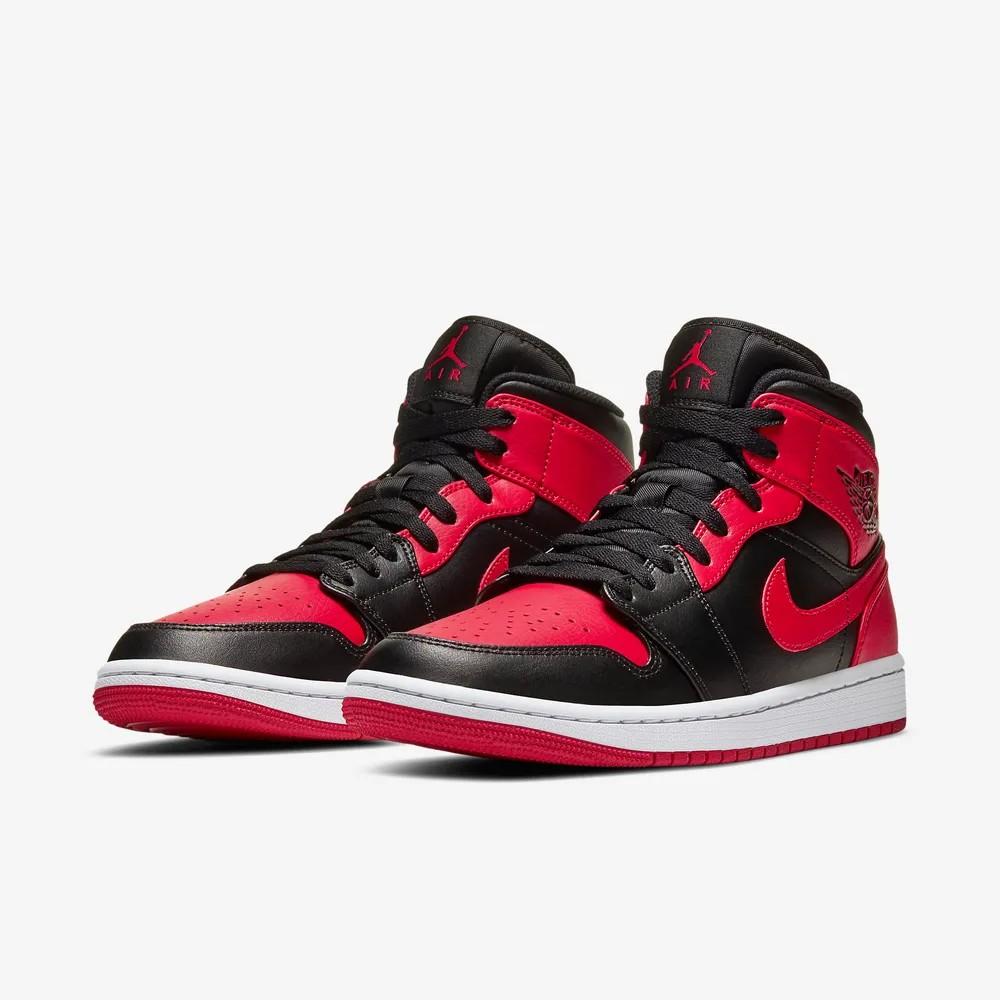 Jordan 1 Mid Bred запрещены 2020 554724-074