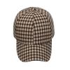 Мужская осенне-зимняя маленькая клетчатая кепка, бейсболка, женская шляпа от солнца, панама с хвостиком, кепка с козырьком, шляпа Snapback